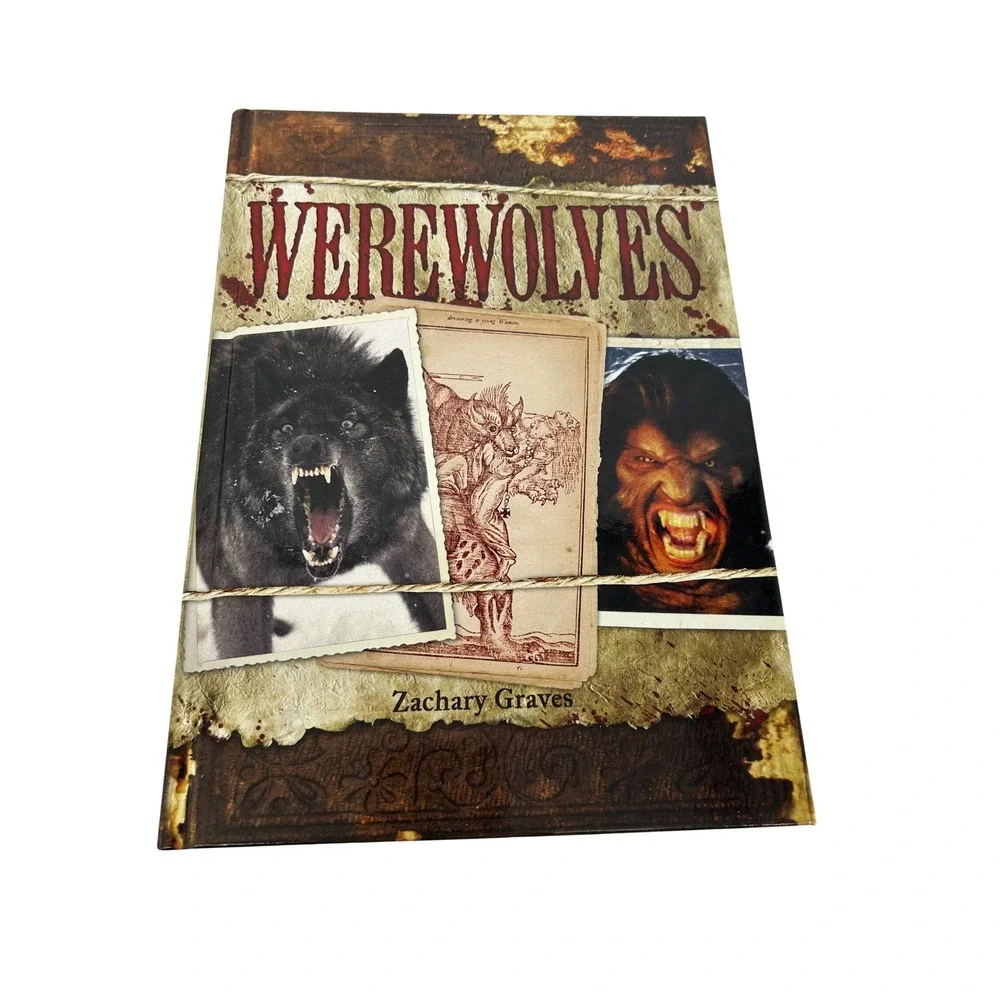 Zombies and Werewolves Zachary Graves Horror Folklore Book Set 2 Volume Guide